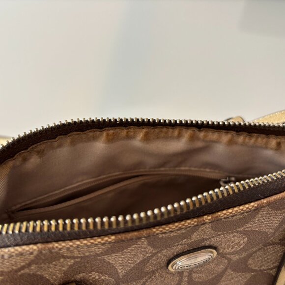 Coach Peyton Signature Bennett Mini Satchel (F49862) - Picture 10 of 11